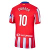 Camiseta de fútbol Atlético Madrid Correa 10 Primera Equipación 2024-25 - Hombre